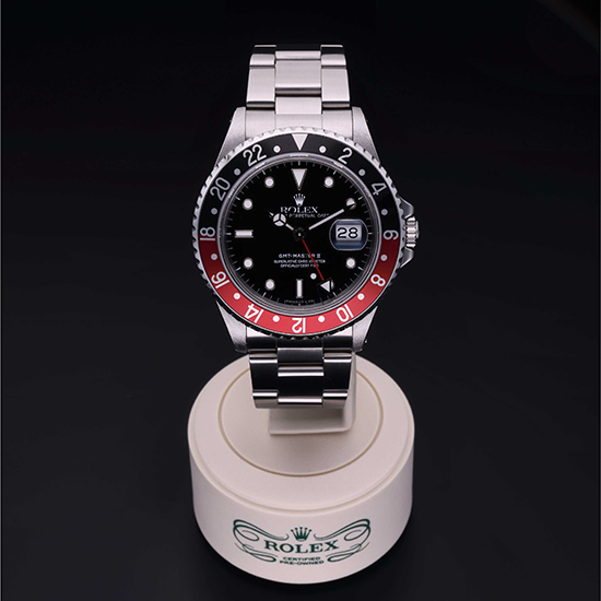 Rolex Certified Pre-Owned: Oyster Perpetual  GMT-Master II, 40 mm, in Acciaio,  1992, 16710