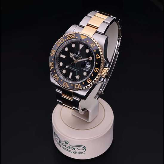 Rolex Certified Pre-Owned: GMT-Master II, 40 mm, in Acciaio/oro G,  2015, 116713LN