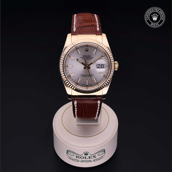Rolex Certified Pre-Owned: Oyster Perpetual  Datejust 36, 36 mm, in Oro 18 CT.G,  2005, 116138