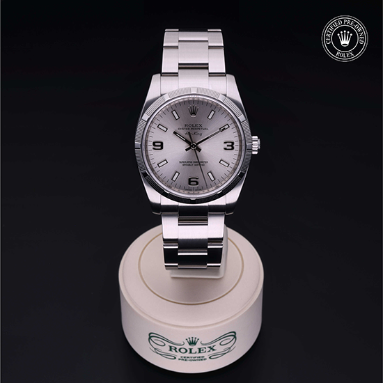Rolex Certified Pre-Owned: Oyster Perpetual  34, 34 mm, in Acciaio,  2007, 114210
