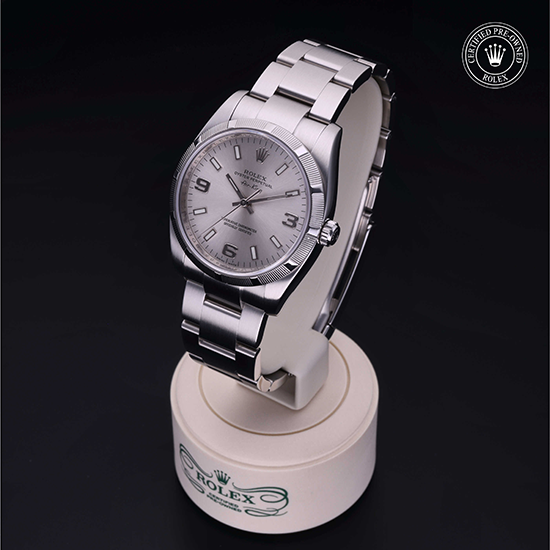 Rolex Certified Pre-Owned: Oyster Perpetual  34, 34 mm, in Acciaio,  2007, 114210