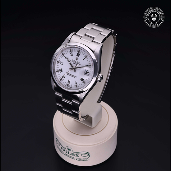 Rolex Certified Pre-Owned: Oyster Perpetual  Date 34, 34 mm, in Acciaio,  1996, 15200