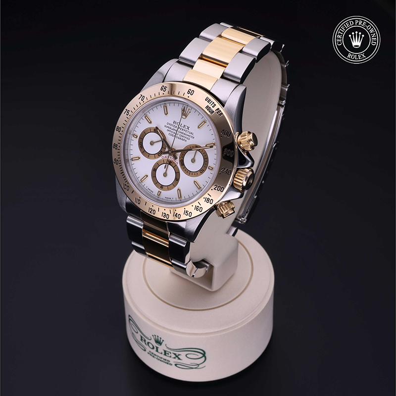Rolex Certified Pre-Owned: Oyster Perpetual  Cosmograph Daytona, 40 mm, in Acciaio/oro G,  1997, 16523