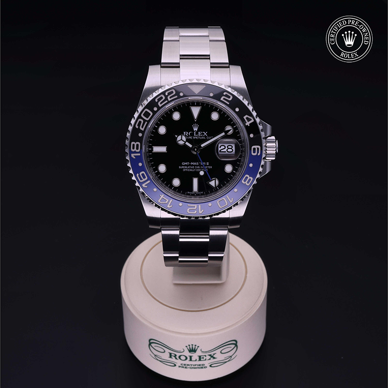 Rolex Certified Pre-Owned: GMT-Master II, 40 mm, in Acciaio,  2016, 116710BLNR