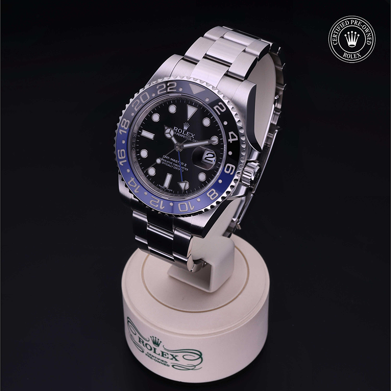 Rolex Certified Pre-Owned: GMT-Master II, 40 mm, in Acciaio,  2016, 116710BLNR
