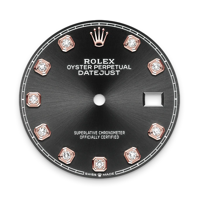 rolex M126231-0020   - Il quadrante nero vivo