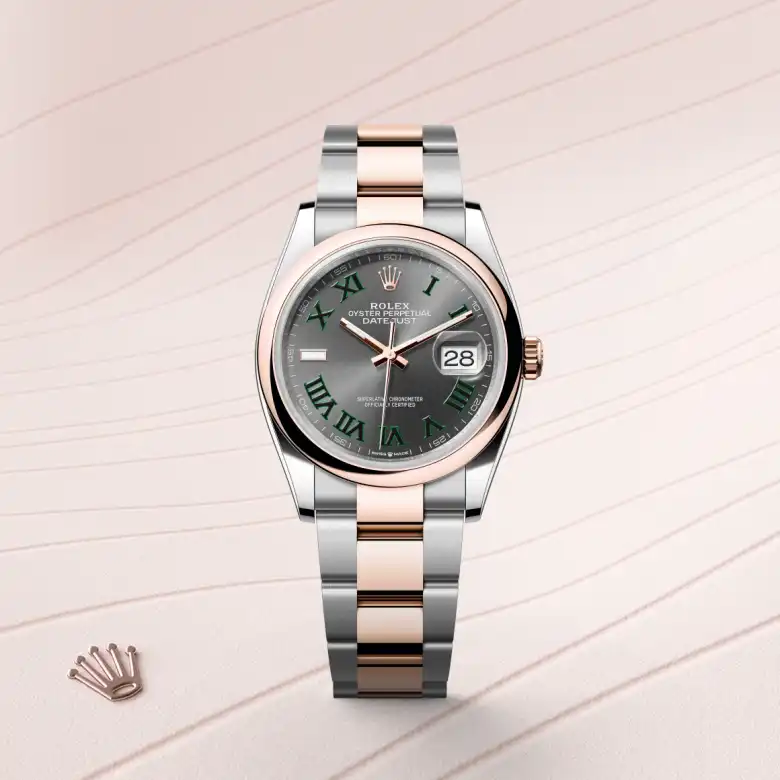 rolex M126201-0030   - Il quadrante ardesia