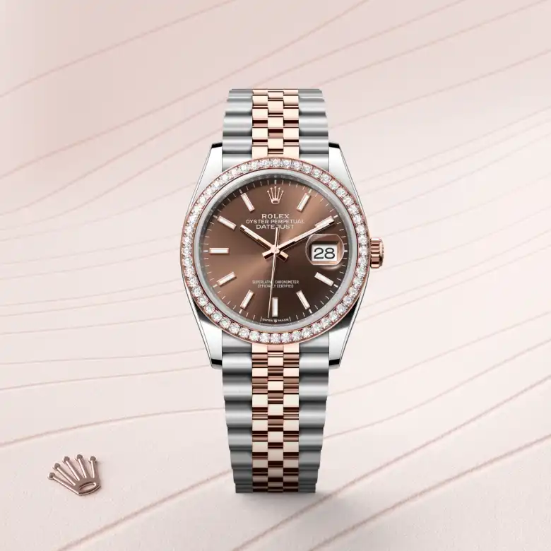 rolex M126281RBR-0031   - Lunetta con diamanti