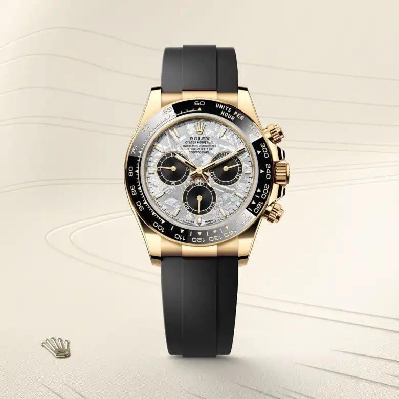 rolex M126518LN-0016   - Il quadrante in meteorite