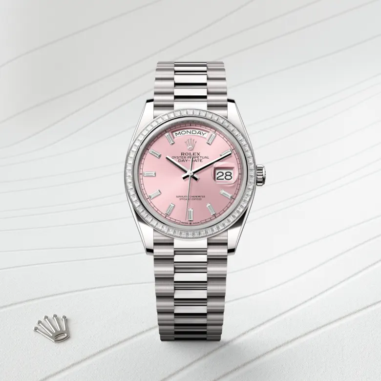 rolex M128399TBR-0029   - Il quadrante rosa