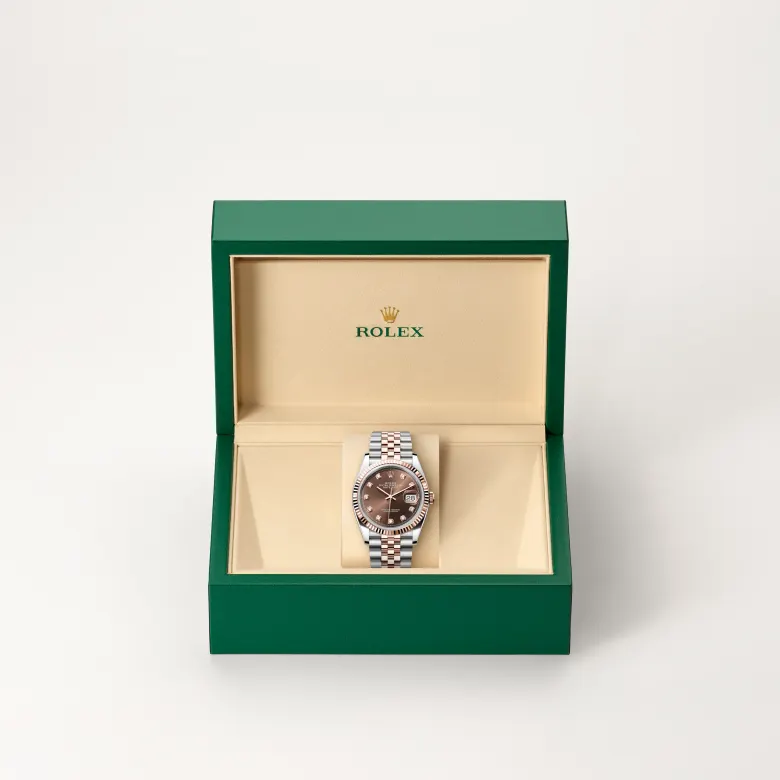 rolex M126231-0053   - Il quadrante cioccolato