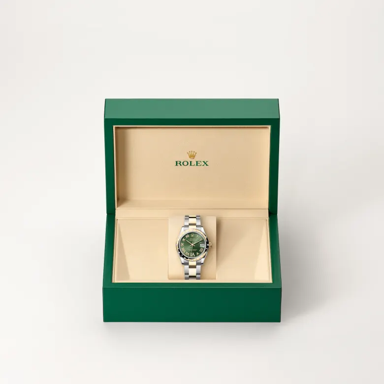 rolex M278343RBR-0015   - Il quadrante verde oliva