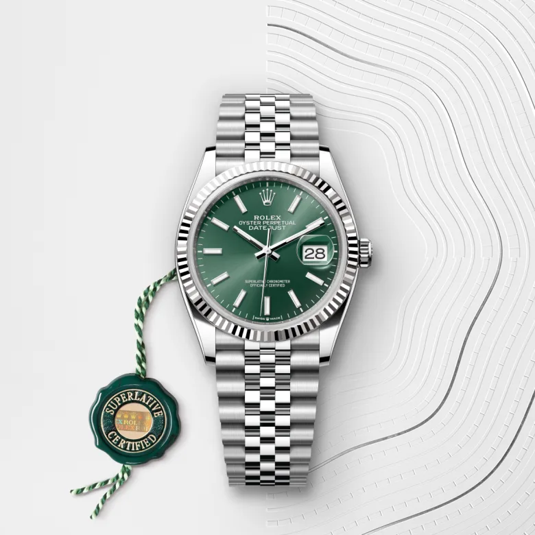 rolex M126234-0051   - Lunetta zigrinata