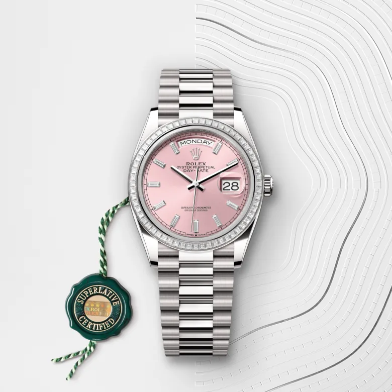 rolex M128399TBR-0029   - Il quadrante rosa