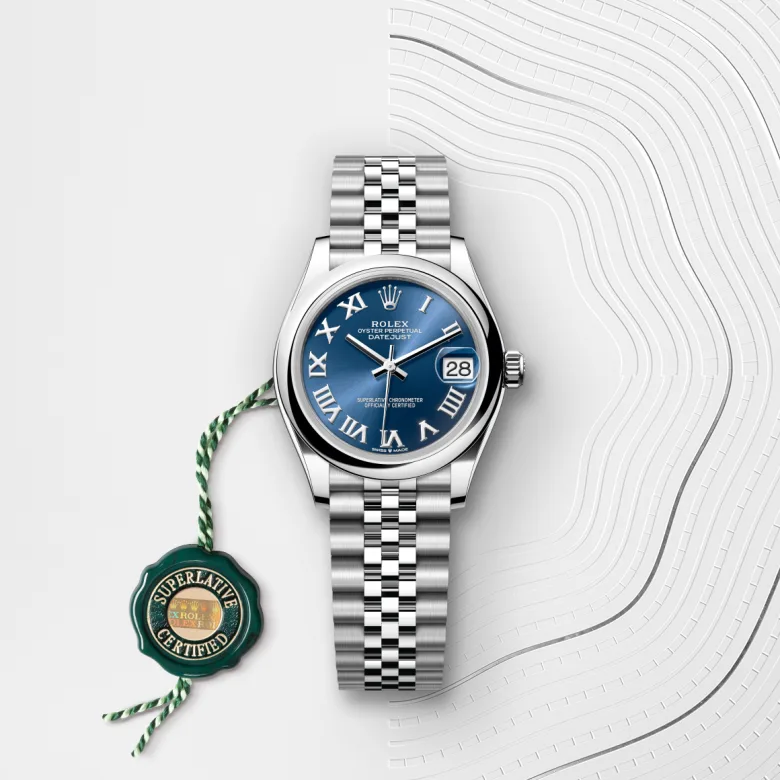 rolex M278240-0018   - Il quadrante blu vivo