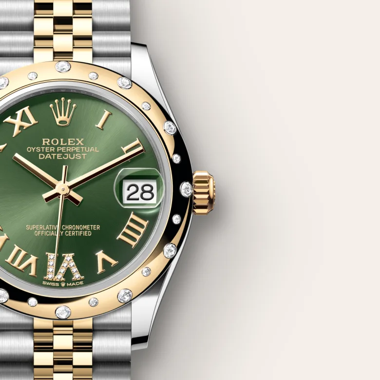rolex M278343RBR-0016   - Il quadrante verde oliva